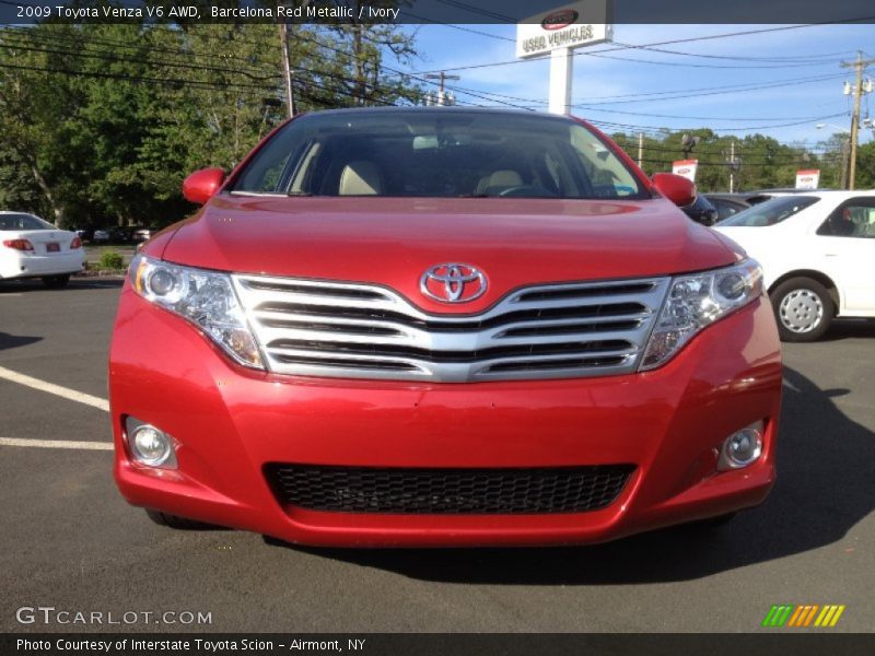 Barcelona Red Metallic / Ivory 2009 Toyota Venza V6 AWD