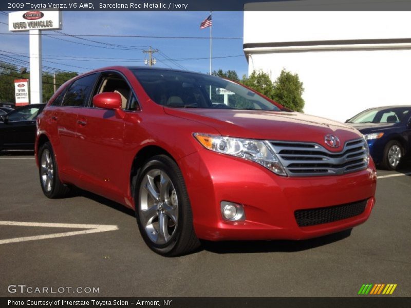 Barcelona Red Metallic / Ivory 2009 Toyota Venza V6 AWD