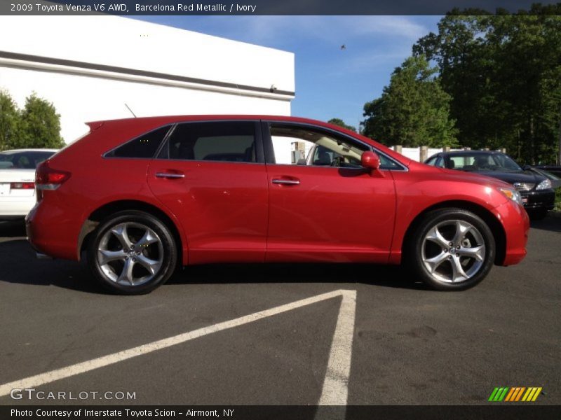 Barcelona Red Metallic / Ivory 2009 Toyota Venza V6 AWD