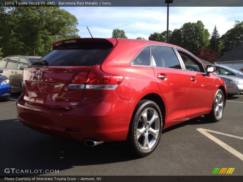 Barcelona Red Metallic / Ivory 2009 Toyota Venza V6 AWD