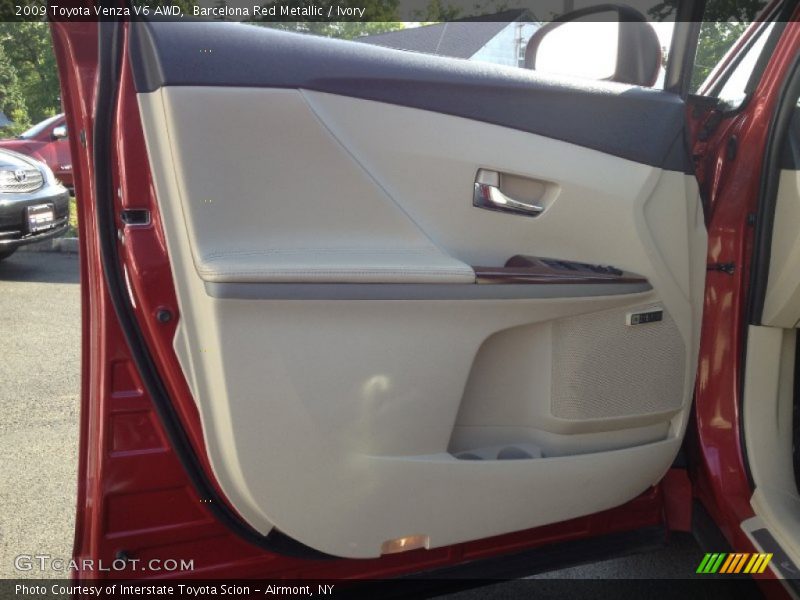 Barcelona Red Metallic / Ivory 2009 Toyota Venza V6 AWD