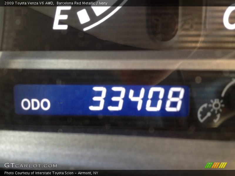 Barcelona Red Metallic / Ivory 2009 Toyota Venza V6 AWD