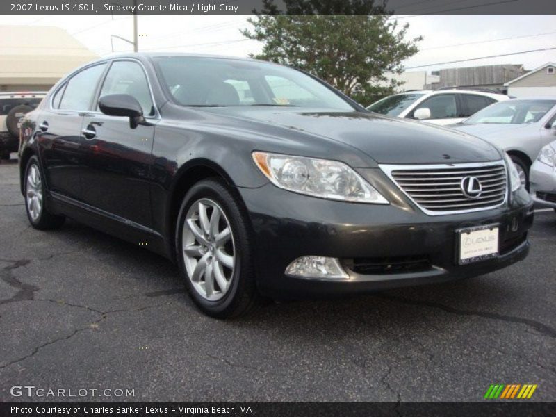 Smokey Granite Mica / Light Gray 2007 Lexus LS 460 L