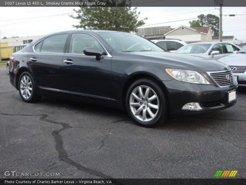 Smokey Granite Mica / Light Gray 2007 Lexus LS 460 L