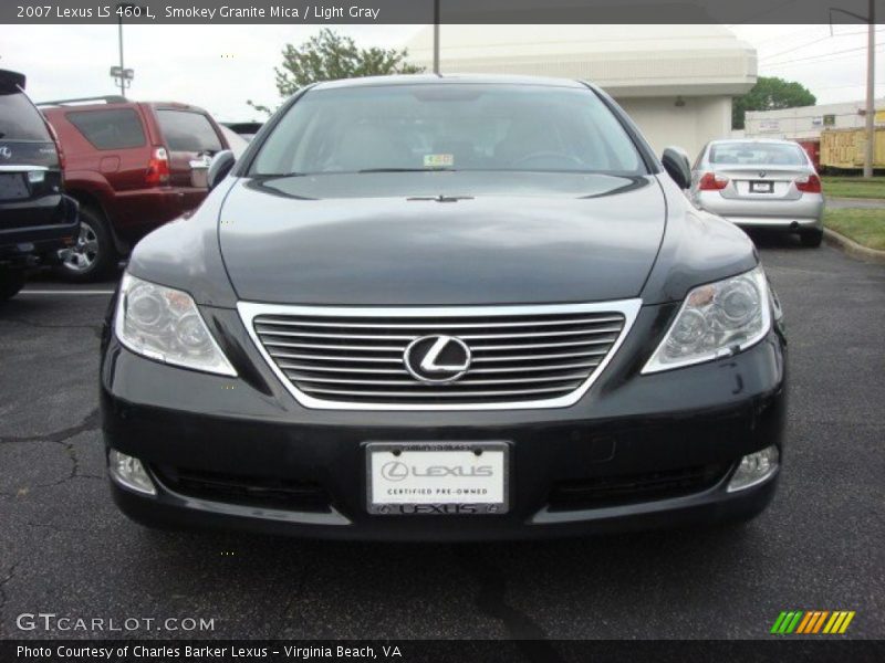 Smokey Granite Mica / Light Gray 2007 Lexus LS 460 L