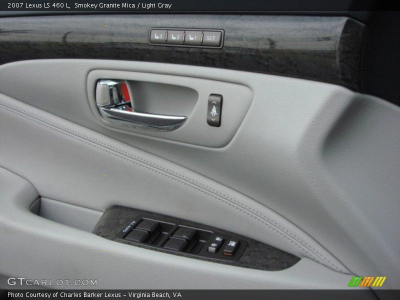 Smokey Granite Mica / Light Gray 2007 Lexus LS 460 L