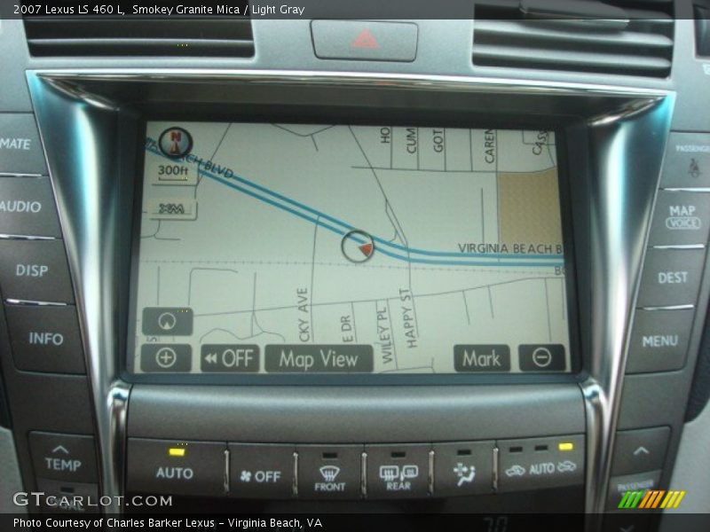 Smokey Granite Mica / Light Gray 2007 Lexus LS 460 L