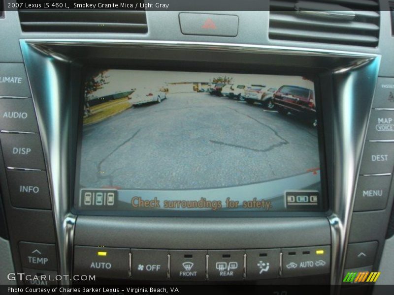 Smokey Granite Mica / Light Gray 2007 Lexus LS 460 L