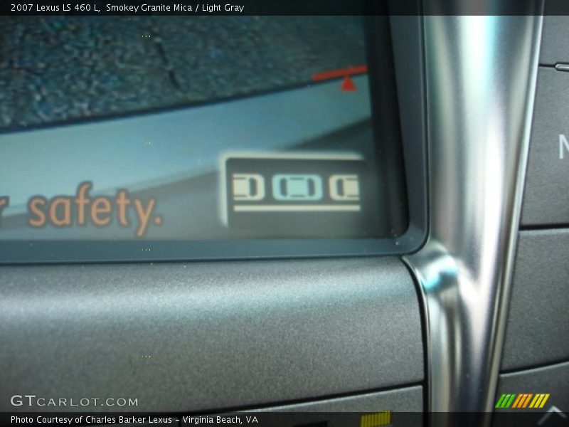 Smokey Granite Mica / Light Gray 2007 Lexus LS 460 L