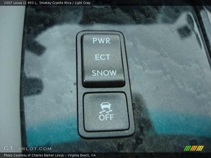 Smokey Granite Mica / Light Gray 2007 Lexus LS 460 L