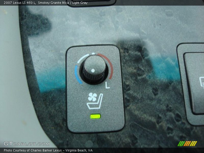 Smokey Granite Mica / Light Gray 2007 Lexus LS 460 L