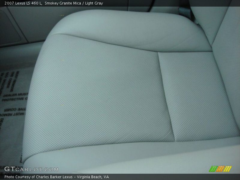 Smokey Granite Mica / Light Gray 2007 Lexus LS 460 L