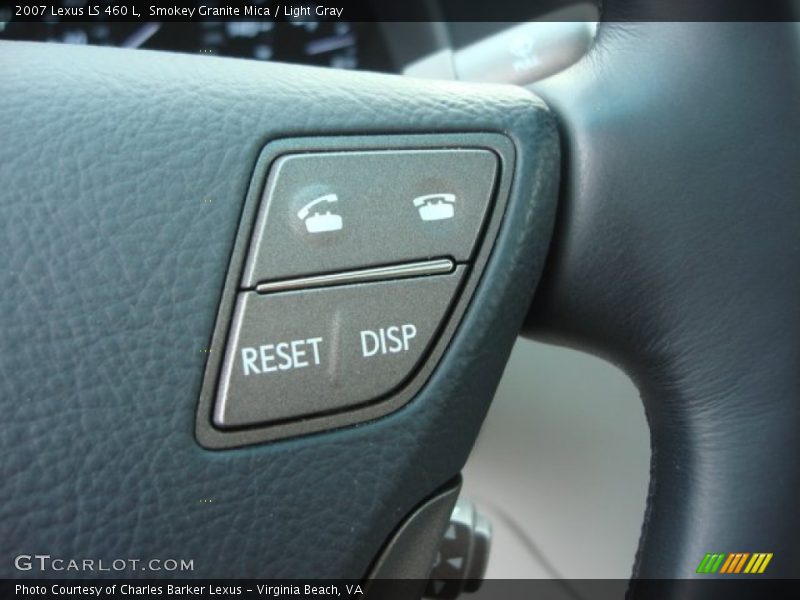 Smokey Granite Mica / Light Gray 2007 Lexus LS 460 L