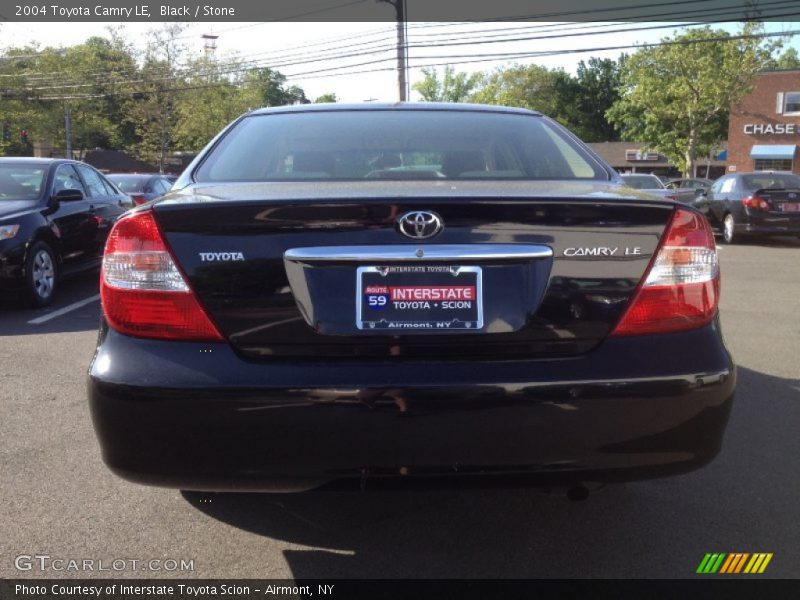 Black / Stone 2004 Toyota Camry LE