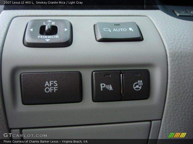 Smokey Granite Mica / Light Gray 2007 Lexus LS 460 L