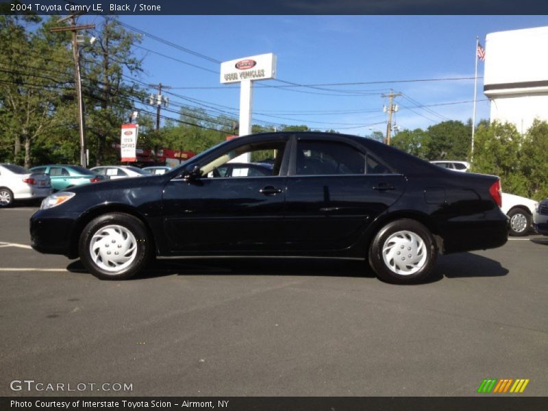 Black / Stone 2004 Toyota Camry LE