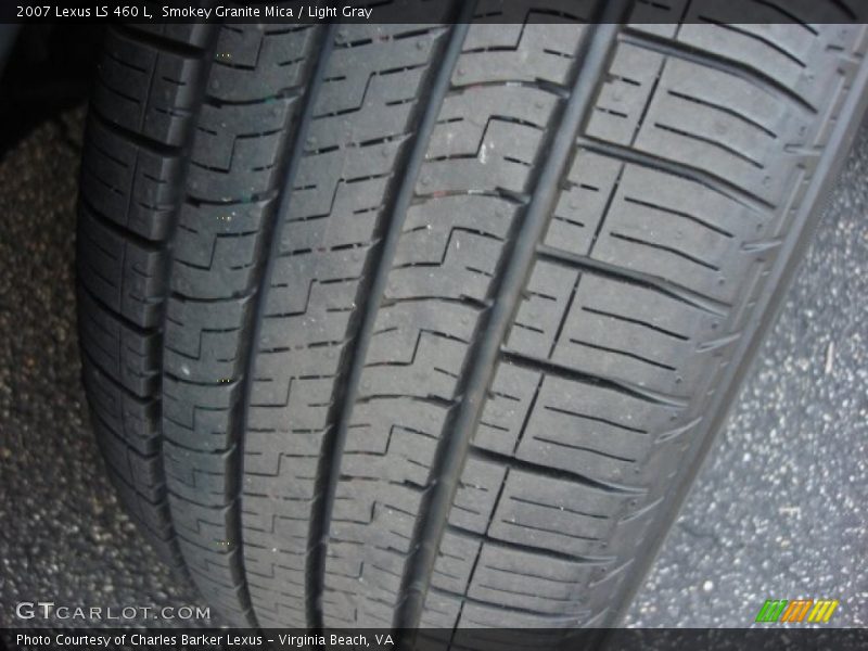 Smokey Granite Mica / Light Gray 2007 Lexus LS 460 L