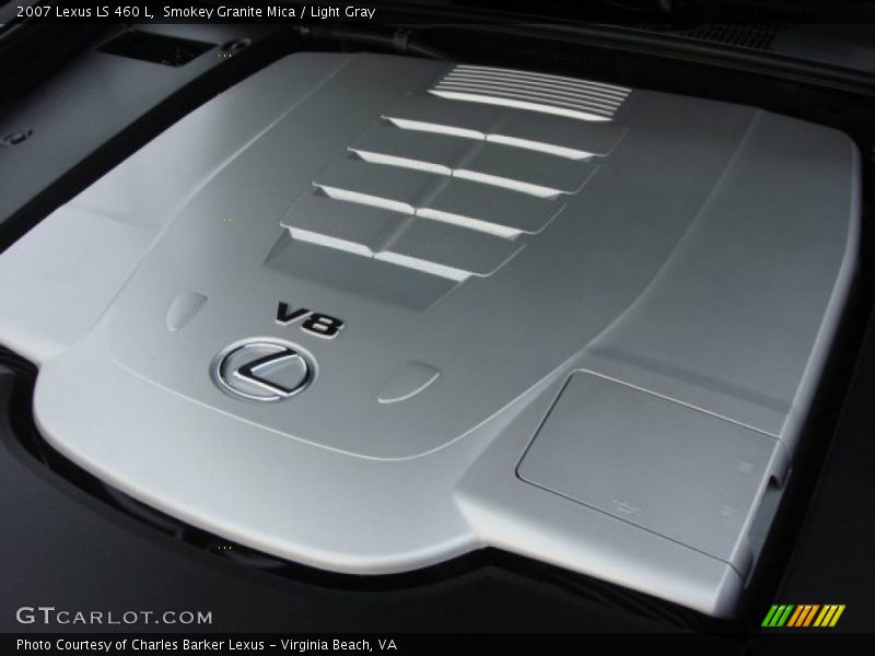 Smokey Granite Mica / Light Gray 2007 Lexus LS 460 L