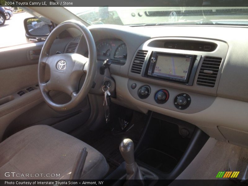 Black / Stone 2004 Toyota Camry LE