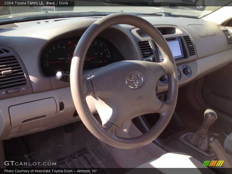 Black / Stone 2004 Toyota Camry LE