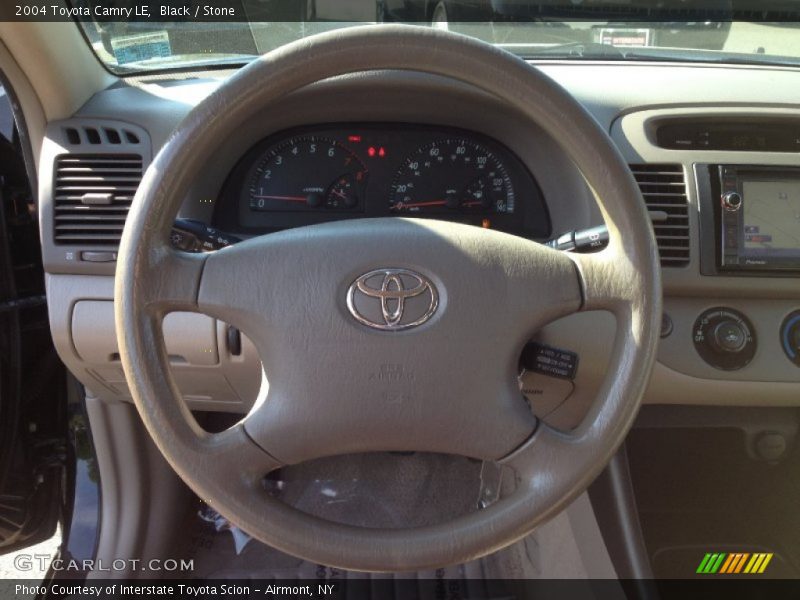 Black / Stone 2004 Toyota Camry LE