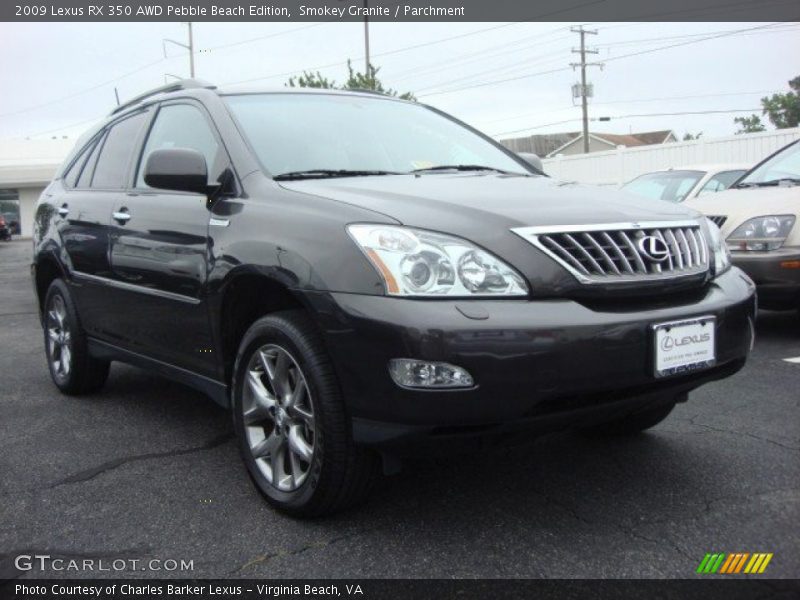 Smokey Granite / Parchment 2009 Lexus RX 350 AWD Pebble Beach Edition