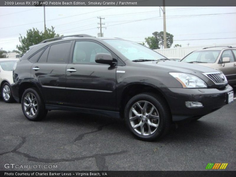 Smokey Granite / Parchment 2009 Lexus RX 350 AWD Pebble Beach Edition