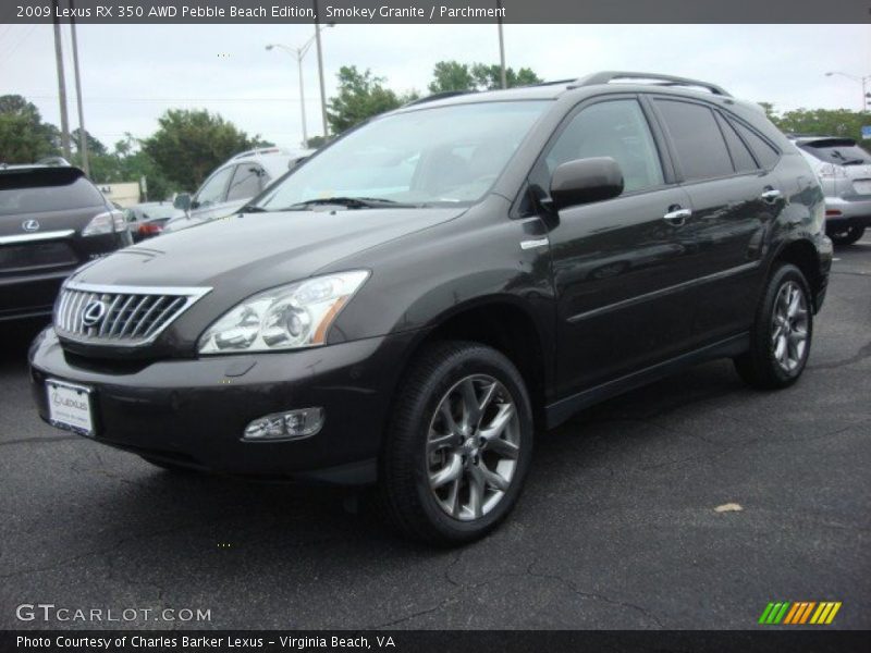 Smokey Granite / Parchment 2009 Lexus RX 350 AWD Pebble Beach Edition