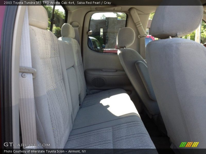 Salsa Red Pearl / Gray 2003 Toyota Tundra SR5 TRD Access Cab 4x4