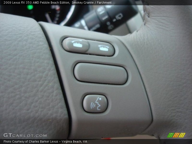 Smokey Granite / Parchment 2009 Lexus RX 350 AWD Pebble Beach Edition