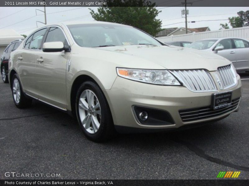 Gold Leaf Metallic / Light Camel 2011 Lincoln MKS FWD