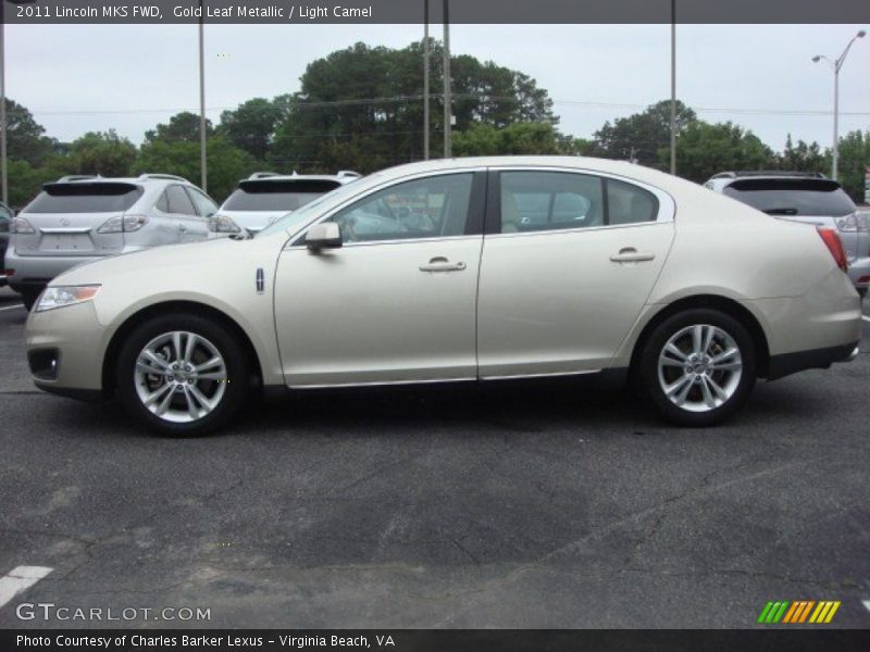  2011 MKS FWD Gold Leaf Metallic