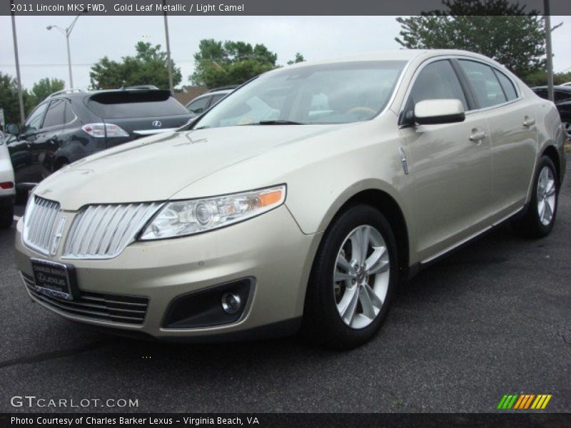 Gold Leaf Metallic / Light Camel 2011 Lincoln MKS FWD