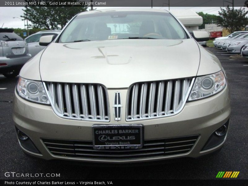 Gold Leaf Metallic / Light Camel 2011 Lincoln MKS FWD