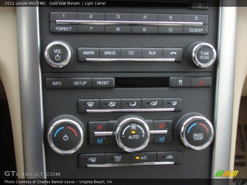 Controls of 2011 MKS FWD