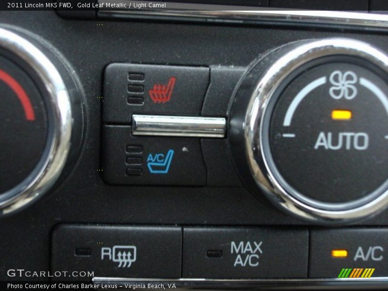 Gold Leaf Metallic / Light Camel 2011 Lincoln MKS FWD