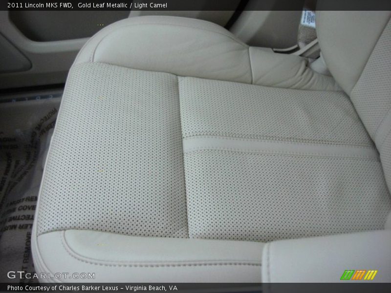 Gold Leaf Metallic / Light Camel 2011 Lincoln MKS FWD