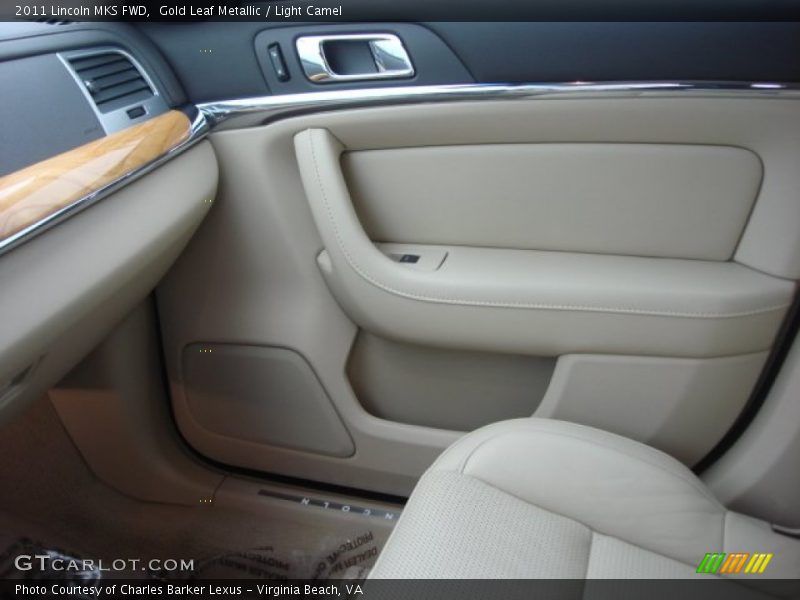 Gold Leaf Metallic / Light Camel 2011 Lincoln MKS FWD