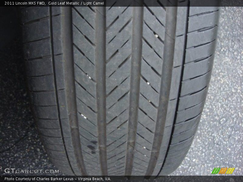 Gold Leaf Metallic / Light Camel 2011 Lincoln MKS FWD