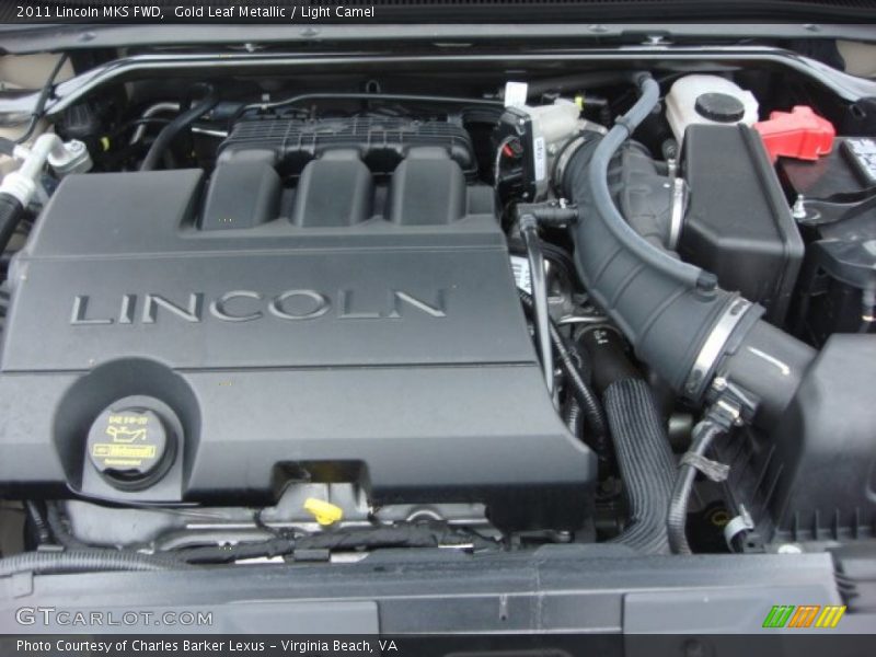 Gold Leaf Metallic / Light Camel 2011 Lincoln MKS FWD