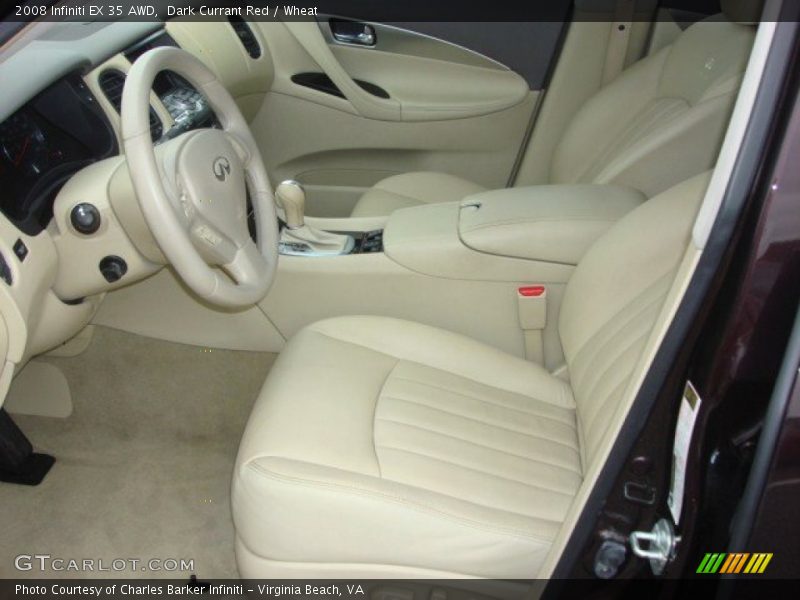  2008 EX 35 AWD Wheat Interior