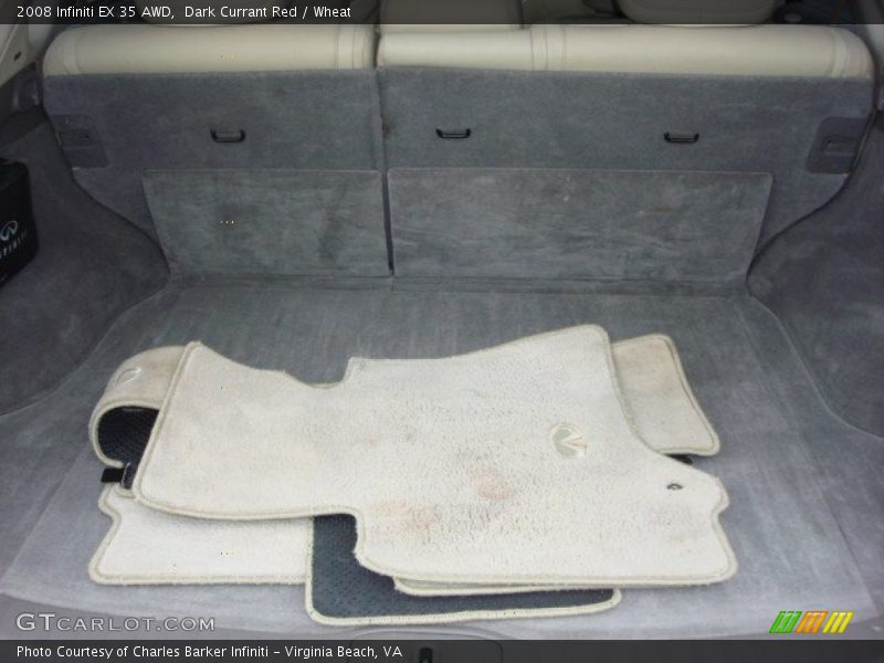  2008 EX 35 AWD Trunk