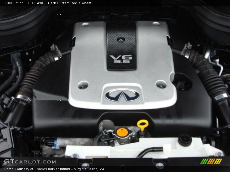  2008 EX 35 AWD Engine - 3.5 Liter DOHC 24-Valve VVT V6