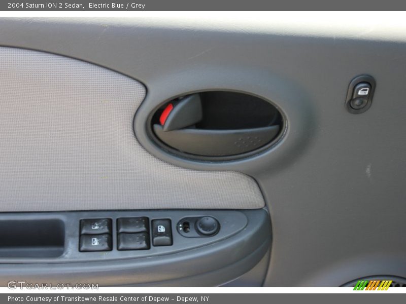 Electric Blue / Grey 2004 Saturn ION 2 Sedan