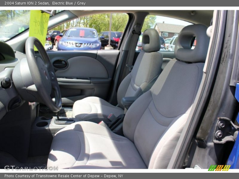 Electric Blue / Grey 2004 Saturn ION 2 Sedan