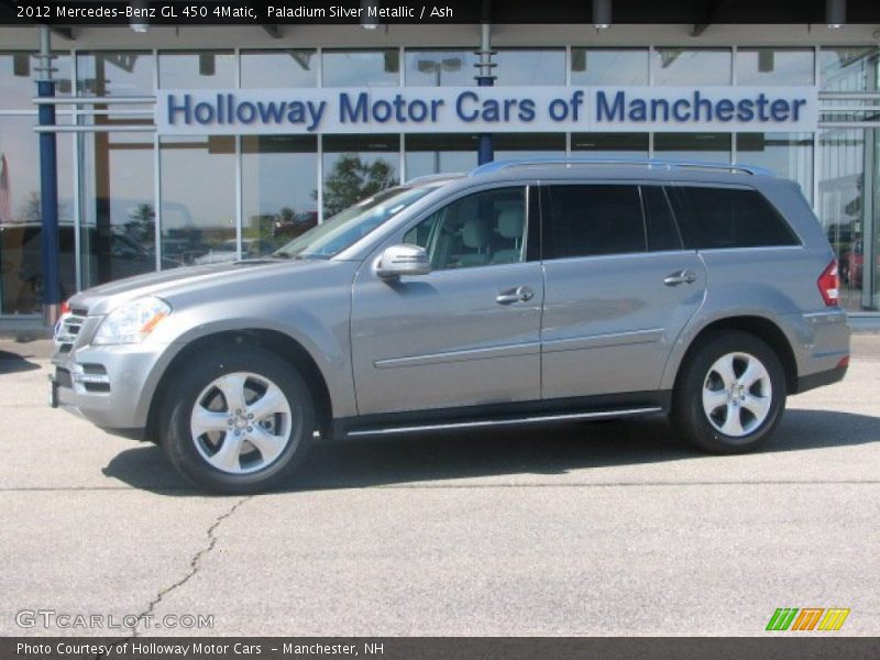 Paladium Silver Metallic / Ash 2012 Mercedes-Benz GL 450 4Matic