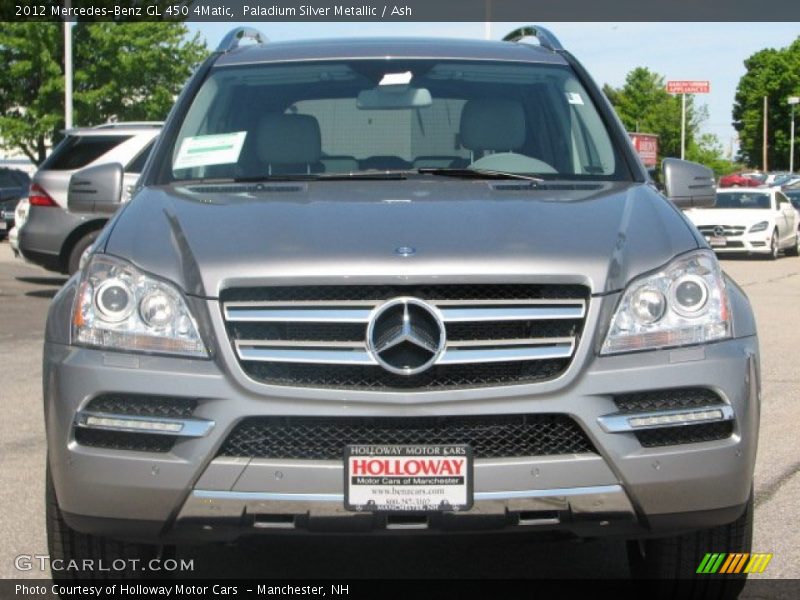 Paladium Silver Metallic / Ash 2012 Mercedes-Benz GL 450 4Matic