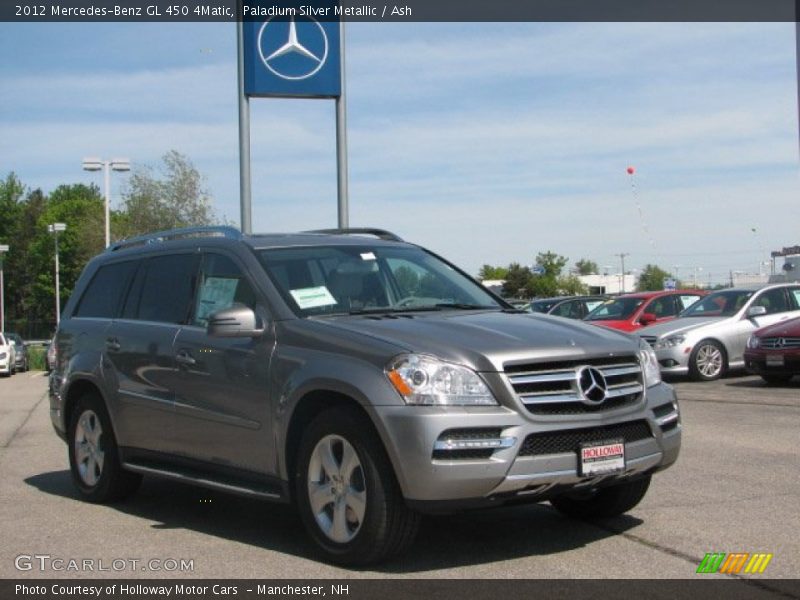 Paladium Silver Metallic / Ash 2012 Mercedes-Benz GL 450 4Matic