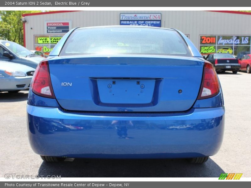 Electric Blue / Grey 2004 Saturn ION 2 Sedan