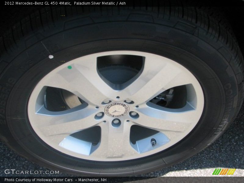 Paladium Silver Metallic / Ash 2012 Mercedes-Benz GL 450 4Matic